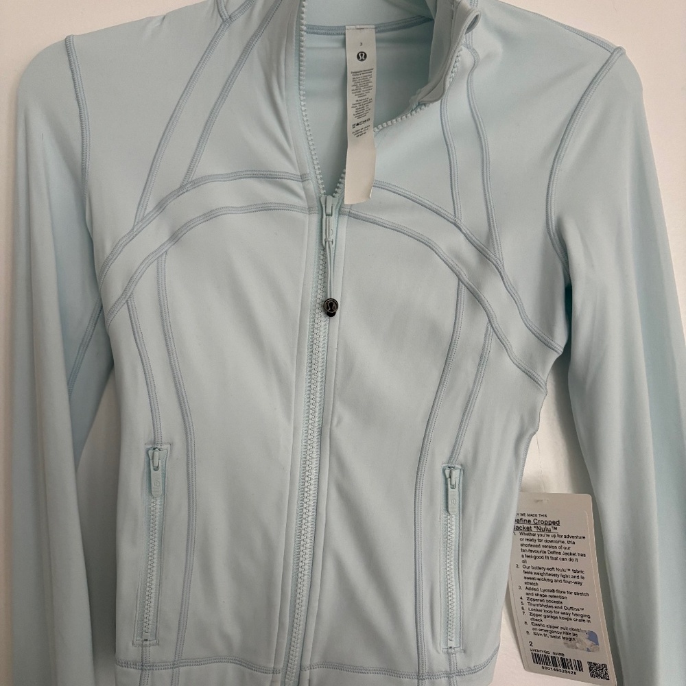 Lululemon Define Cropped Jacket